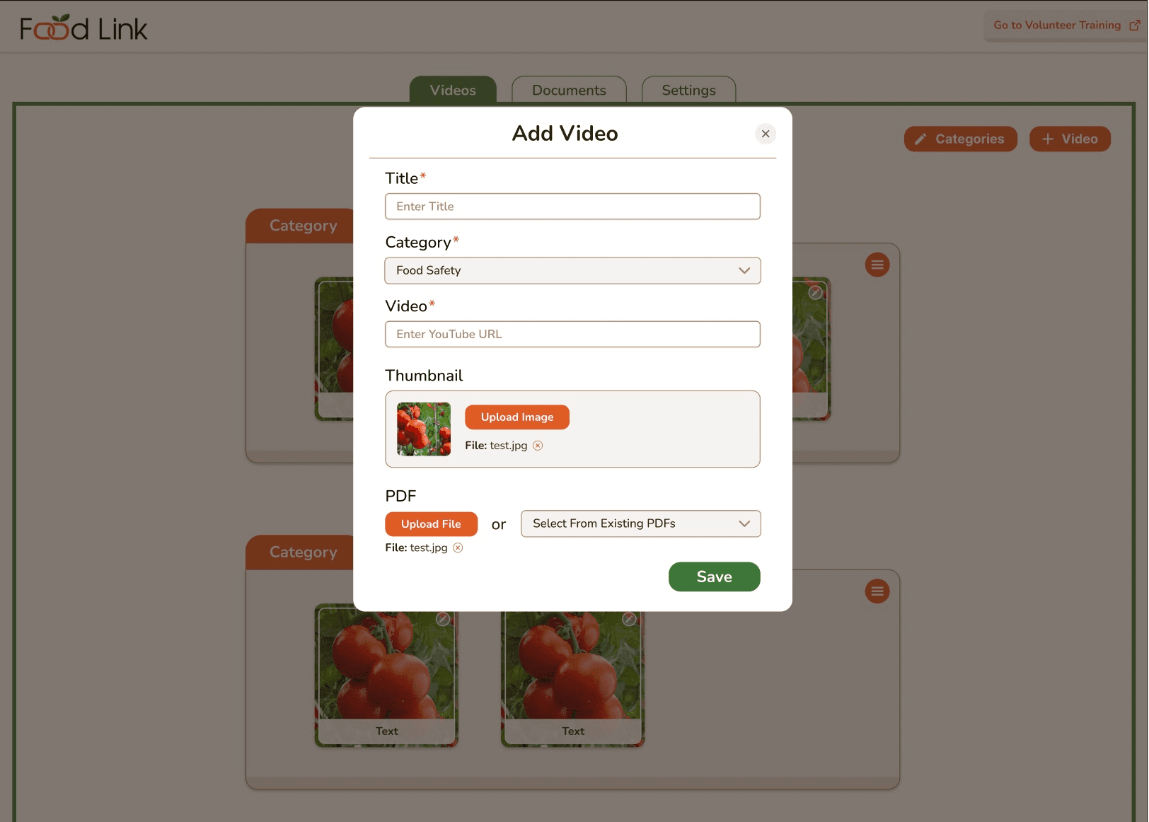 Food Link Hero Image