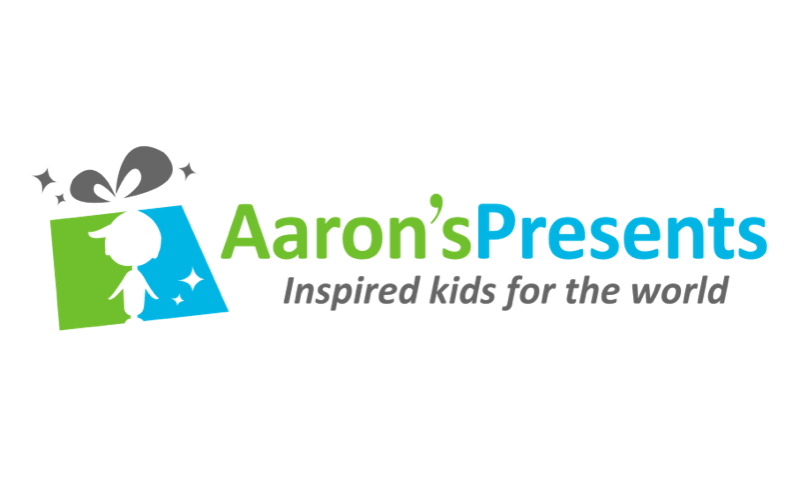 Logo of the Aaron’s Presents organization (a 2022–2023 community partner)